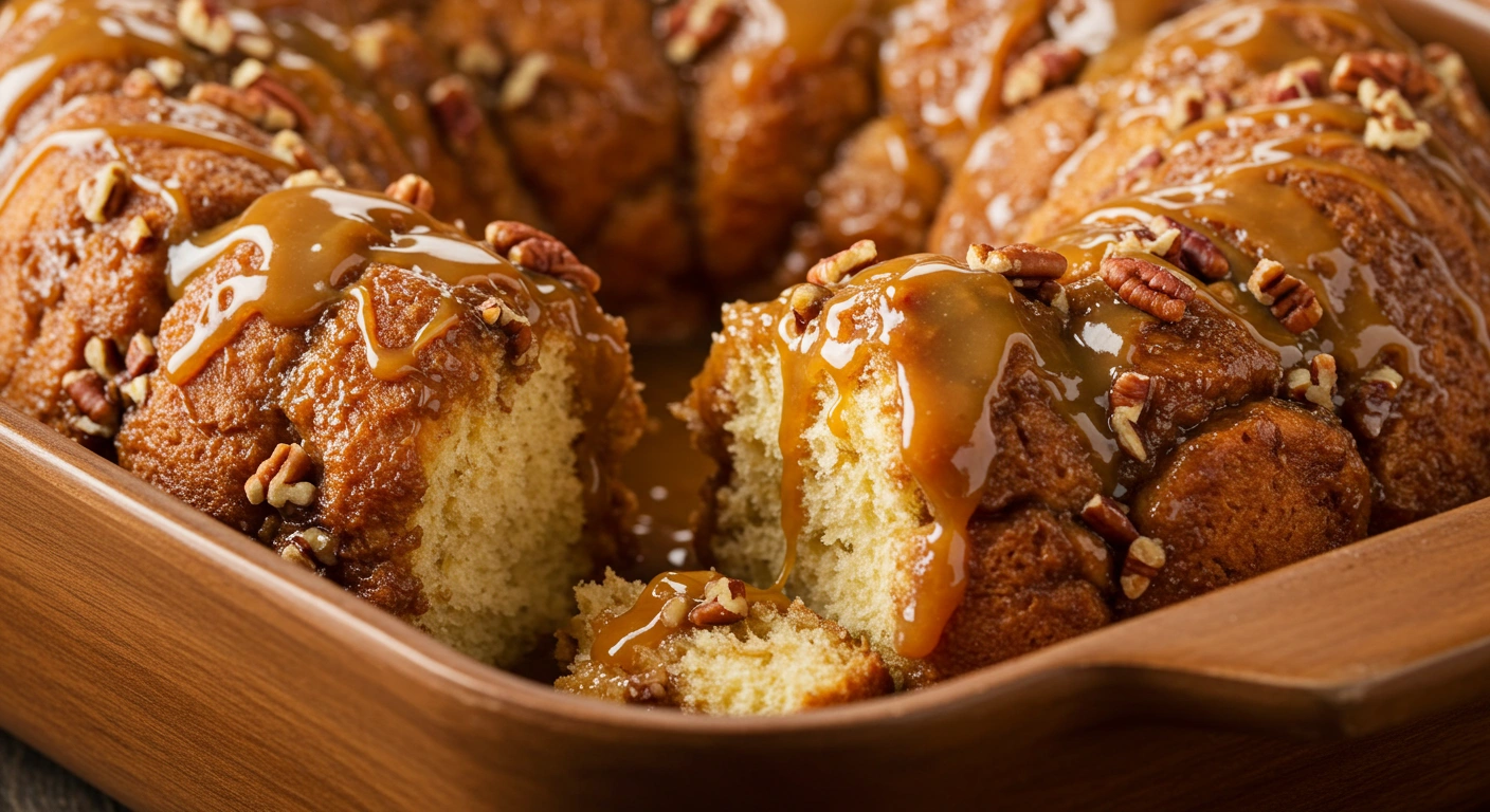 Caramel Pecan Monkey Bread